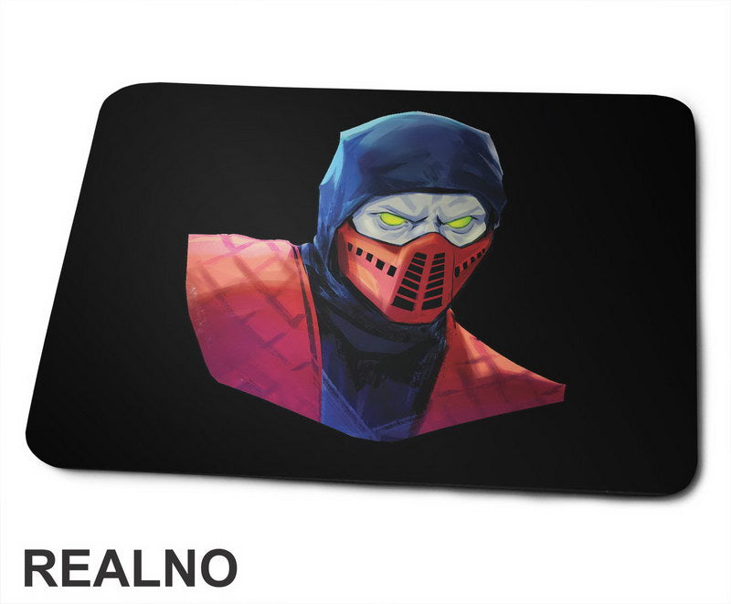 Ermac Portrait Illustration - Mortal Kombat - Podloga za miš