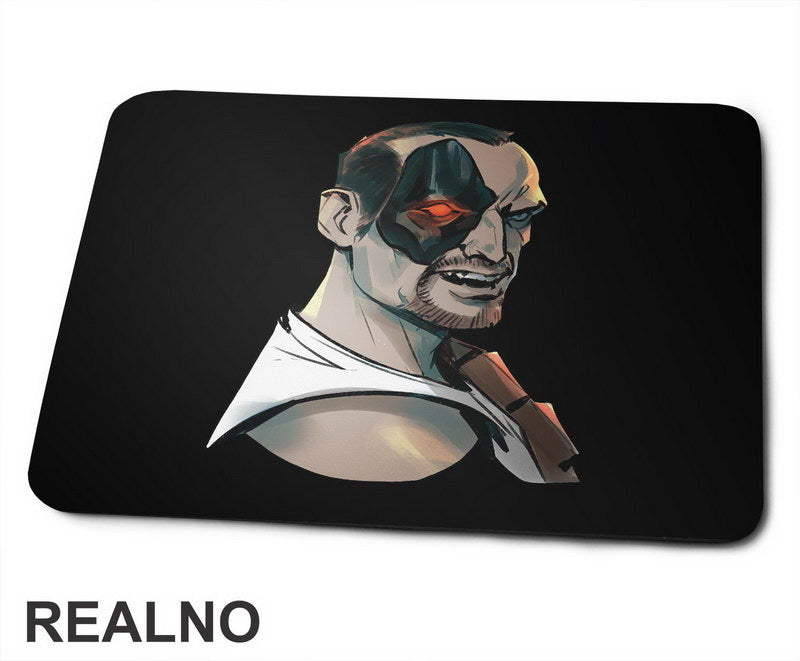 Kano Portrait Illustration - Mortal Kombat - Podloga za miš