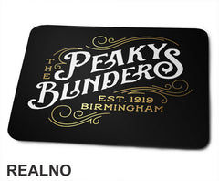 Est 1919 Birmingham - Peaky Blinders - Podloga za miš