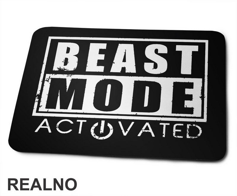 Beast Mode Activated - Trening - Podloga za miš
