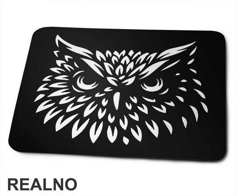 Owl Head - Životinje - Podloga za miš