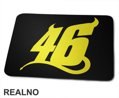 Yellow Devil - Rossi - 46 - Motogp - Sport - Podloga za miš