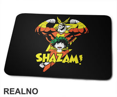 All Might And Deku Shazam - My Hero Academia - Podloga za miš