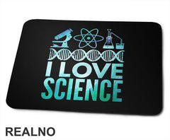 I Love Science - Colors - Geek - Podloga za miš