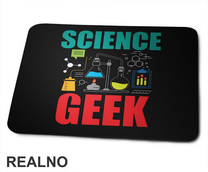 Science - Test Tubes - Geek - Podloga za miš