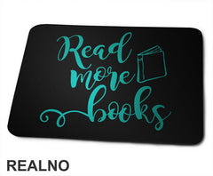 Read More Books - Teal - Books - Čitanje - Knjige - Podloga za miš