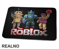Mr Robot, Blue Paladin And Boho Girl - Roblox - Podloga za miš