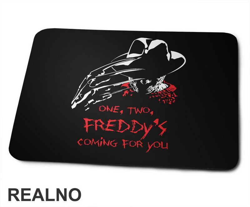 One, Two, Freddy's Coming For You - White And Red - Filmovi - Podloga za miš
