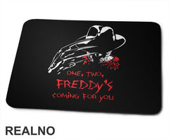 One, Two, Freddy's Coming For You - White And Red - Filmovi - Podloga za miš