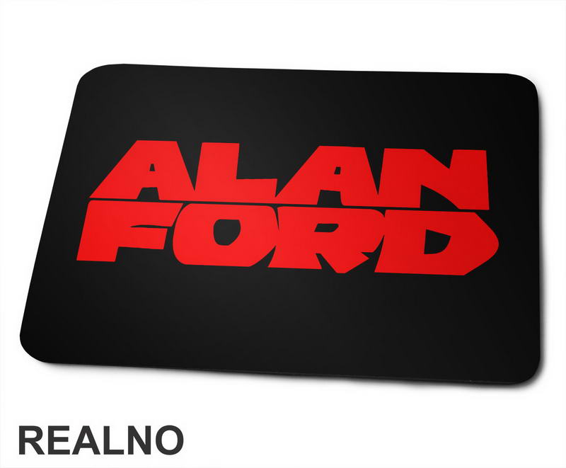 Crveni Logo - Alan Ford - Podloga za miš