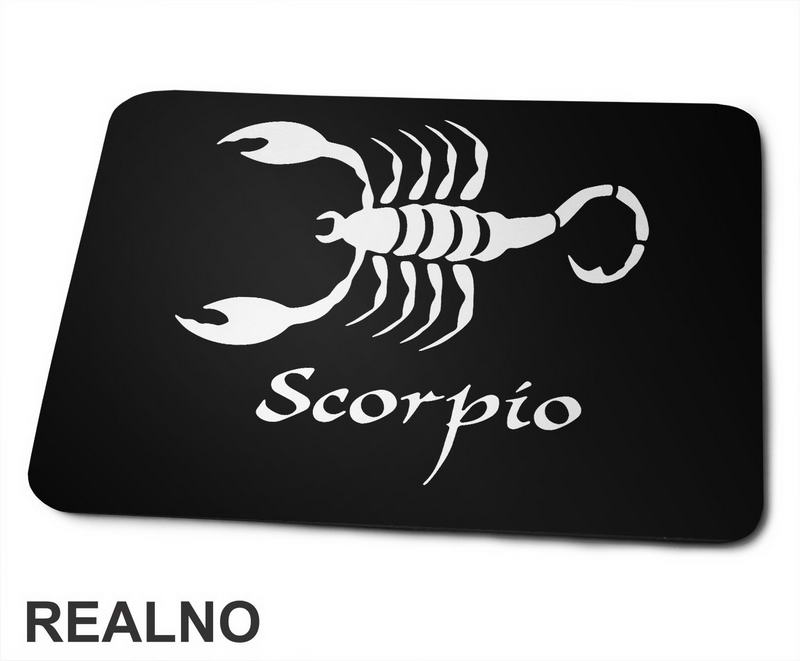 Škorpija - Scorpio - Silhouette - Horoskop - Podloga za miš