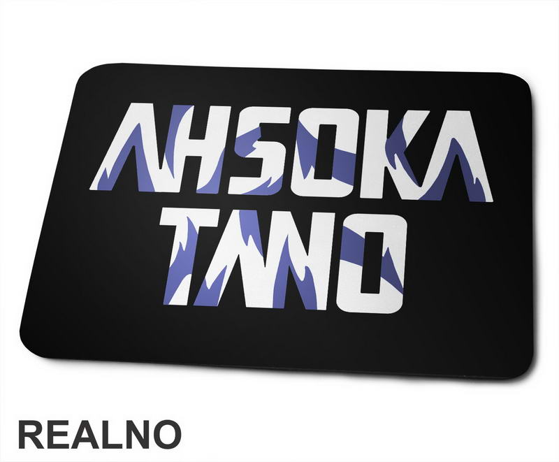 Ahsoka Tano - Logo - Mandalorian - Star Wars - Podloga za miš