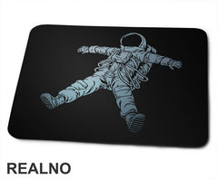A Floating Astronaut - Silhouette - Space - Svemir - Podloga za miš