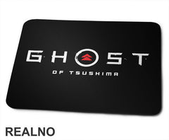 Ghost Of Thushima - White Logo - Games - Podloga za miš