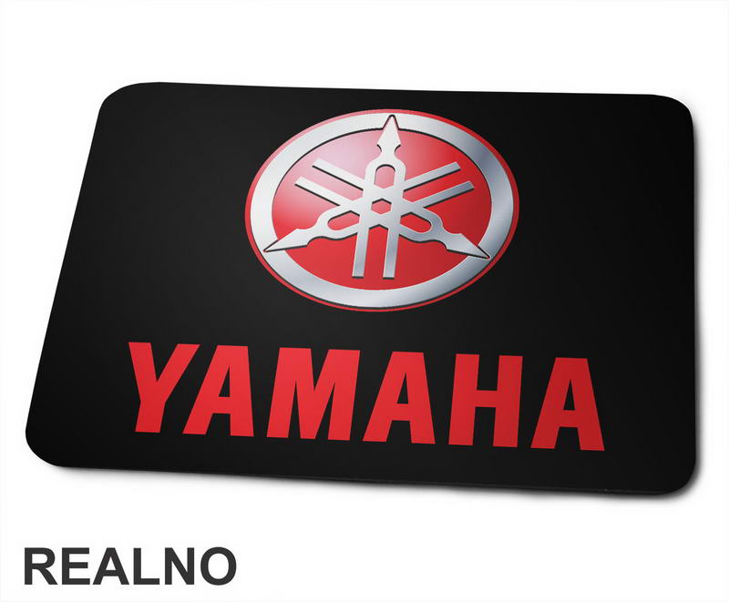 Yamaha Logo - Red - Motori - Podloga za miš