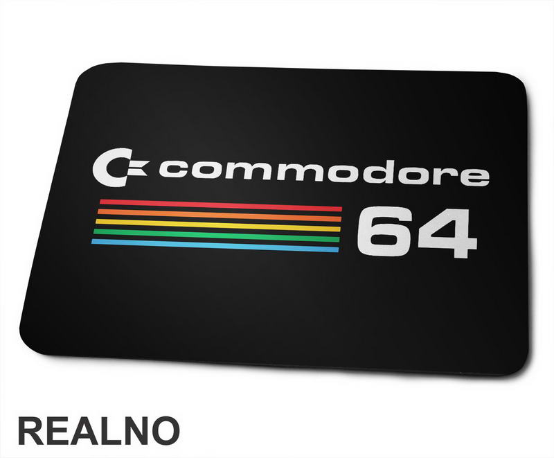 Commodore 64 - Logo - Geek - Podloga za miš