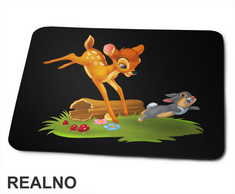 Bambi i Zeka Tamper - Crtani Filmovi - Podloga za miš