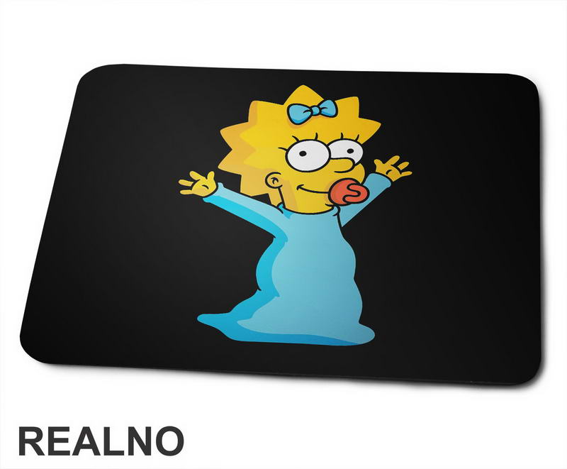 Maggie - Megi - Portret - The Simpsons - Simpsonovi - Podloga za miš