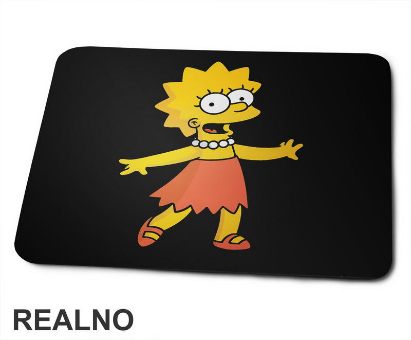 Srećna Lisa - The Simpsons - Simpsonovi - Podloga za miš