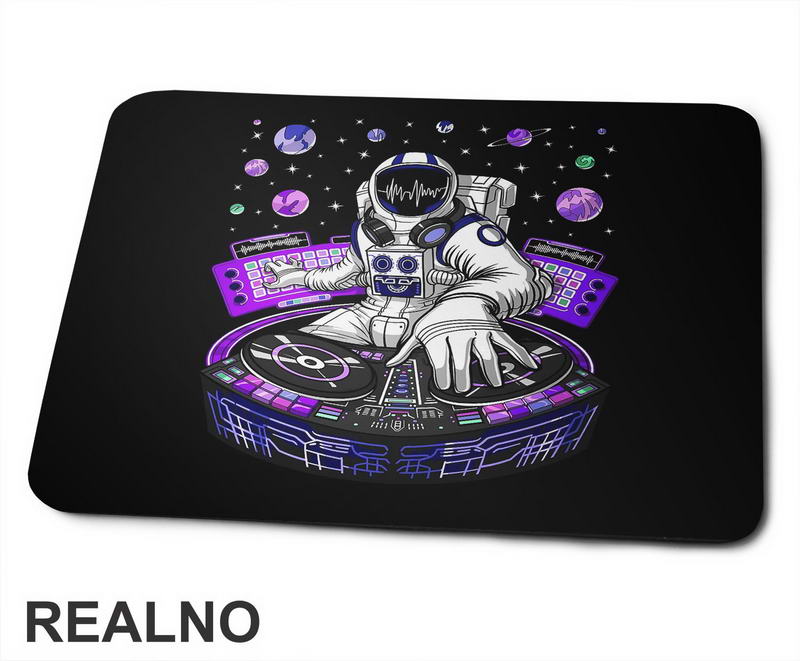 DJ Astronaut - Space - Svemir - Podloga za miš