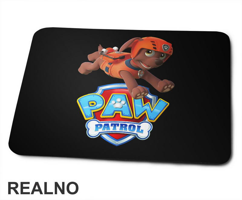 Zuma I Logo - Patrolne Šape - Podloga za miš