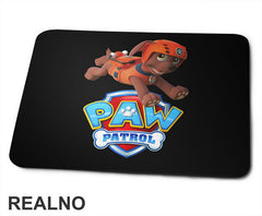Zuma I Logo - Patrolne Šape - Podloga za miš