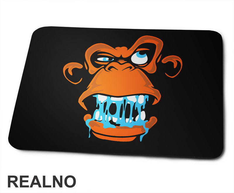 Angry Monkey - Ljuti Majmun - Životinje - Podloga za miš