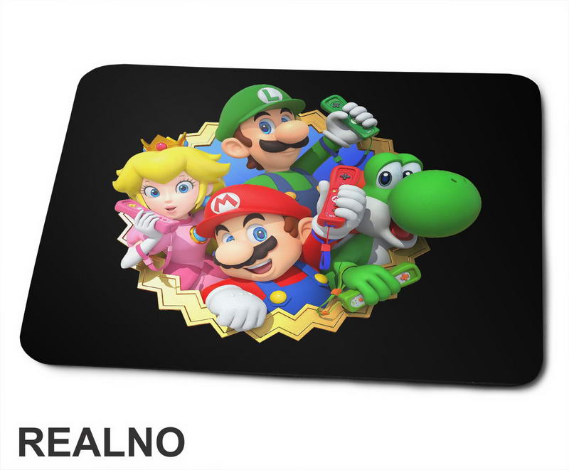 Svi zajedno - Super Mario - Podloga za miš