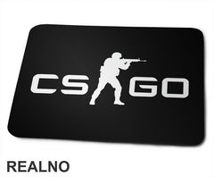 Cs Go Logo With Sniper - Counter - Strike - CS - Podloga za miš