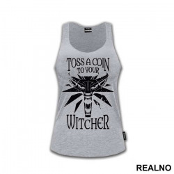 Toss A Coin To Your Witcher - Logo - The Witcher - Majica