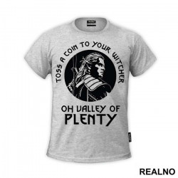 Toss A Coin To Your Witcher - Geralt - The Witcher - Majica