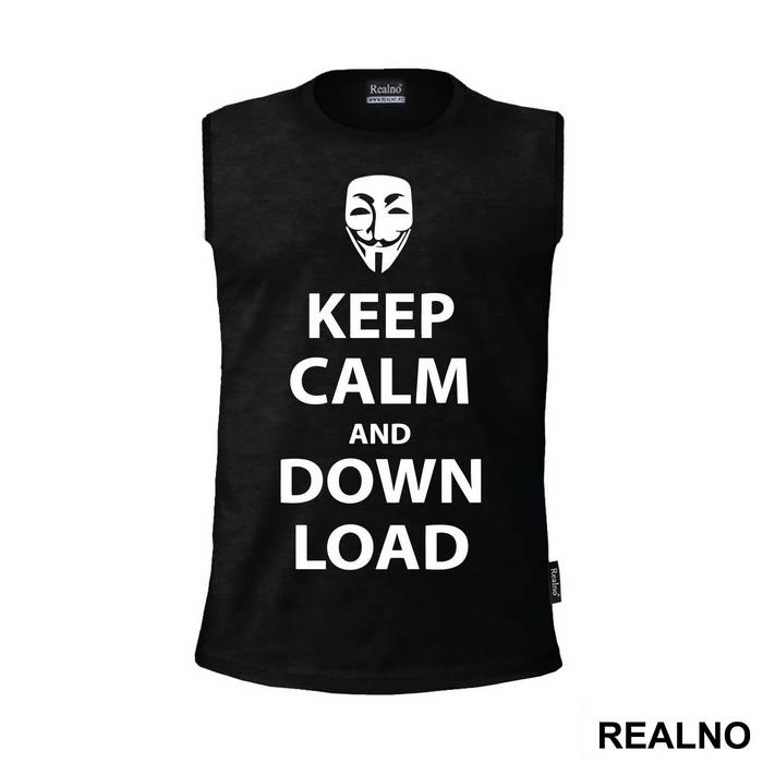 Keep Calm And Download - Internet - Majica