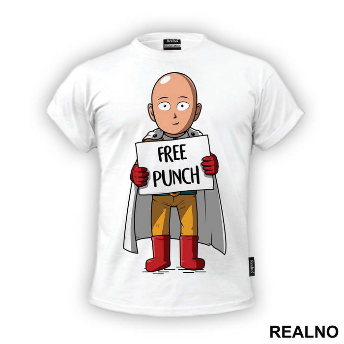 Free - One Punch Man - Majica