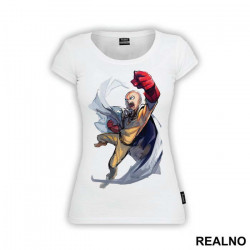 Saitama Yelling Punch - One Punch Man - Majica Saitama Yelling Punch - One Punch Man - Majica