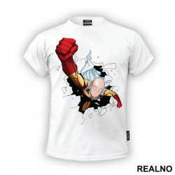 Breaking Though - One Punch Man - Majica Breaking Though - One Punch Man - Majica