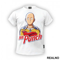 MR Punch - One Punch Man - Majica MR Punch - One Punch Man - Majica