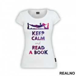 Keep Calm And Read A Book - Geek - Majica