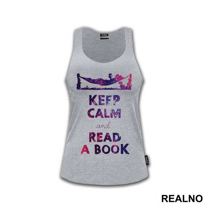 Keep Calm And Read A Book - Geek - Majica