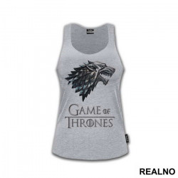 Gray Dire Wolf Sigil - House Stark - Game Of Thrones - GOT - Majica