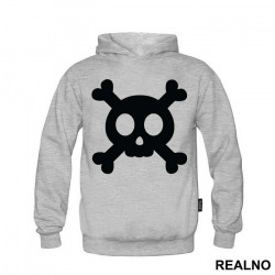 Cute Black Skull - Art - Duks