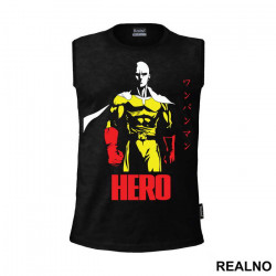 Hero Saitama In The Shadow - One Punch Man - Majica Hero Saitama In The Shadow - One Punch Man - Majica