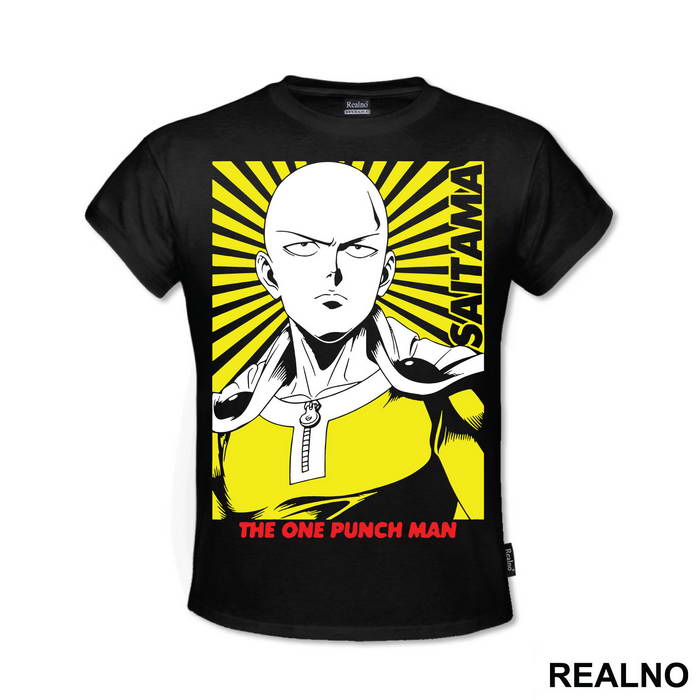 Saitama Yellow Rays - One Punch Man - Majica