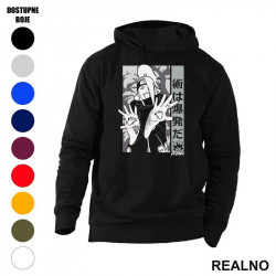 Deidara - Grey - Naruto - Duks sa džepovima