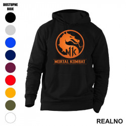 Orange Logo - Mortal Kombat - Duks sa džepovima