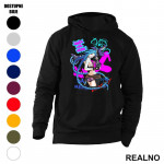 Jinx Was Here - Fishbones - League of Legends - LOL - Arcane - Duks sa džepovima Jinx Was Here - Fishbones - League of Legends - LOL - Arcane - Duks sa džepovima