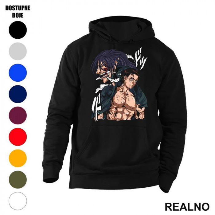 Shadow - Attack On Titan - AOT - Duks sa džepovima Shadow - Attack On Titan - AOT - Duks sa džepovima