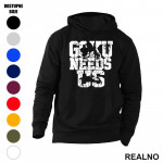 Goku Needs Us - Dragon Ball - Duks sa džepovima