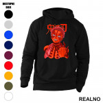Akaza - Red - Demon Slayer - Duks sa džepovima Akaza - Red - Demon Slayer - Duks sa džepovima