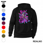 Jinx Was Here - League of Legends - LOL - Arcane - Duks sa džepovima Jinx Was Here - League of Legends - LOL - Arcane - Duks sa džepovima