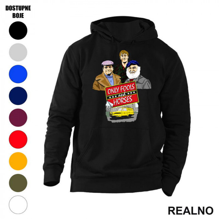 Caricature - Only Fools And Horses - Mućke - Duks sa džepovima
